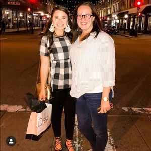 Buffalo checked blouse